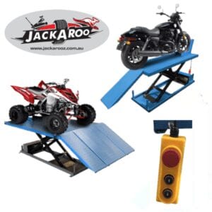 Motorcycle Lift 600 KG, Jackaroo, JMBL600, |Pro workshop Gear