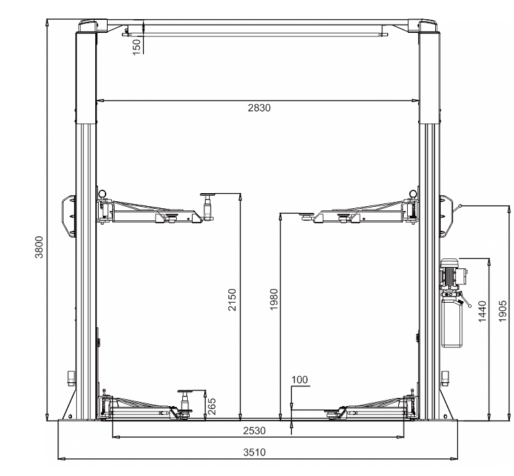 Pro Workshop Gear  car hoist | 2 post car hoist | 2 post car hoist for sale | 4 post car hoist for sale | automotive hoist autolift 3000